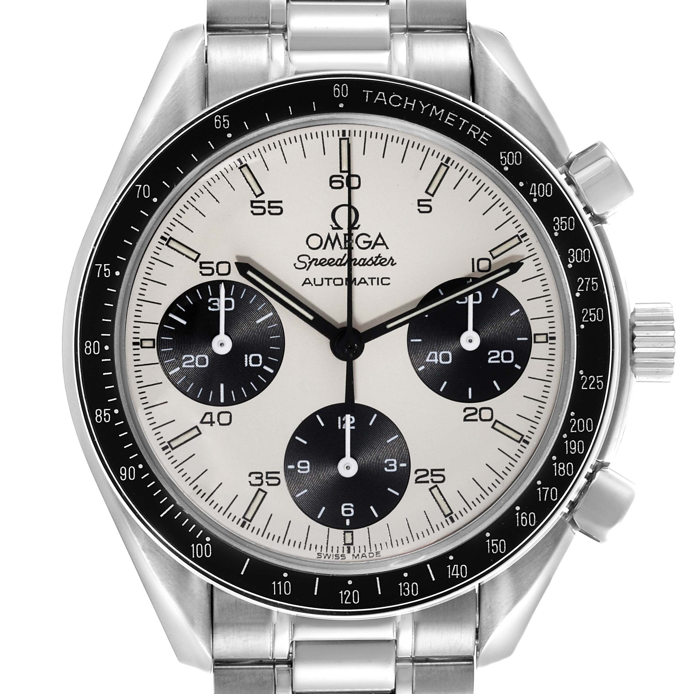 Omega Speedmaster Reduced Marui Limited Edition Steel Mens Watch 39.0 MM 3510.21.00 Card