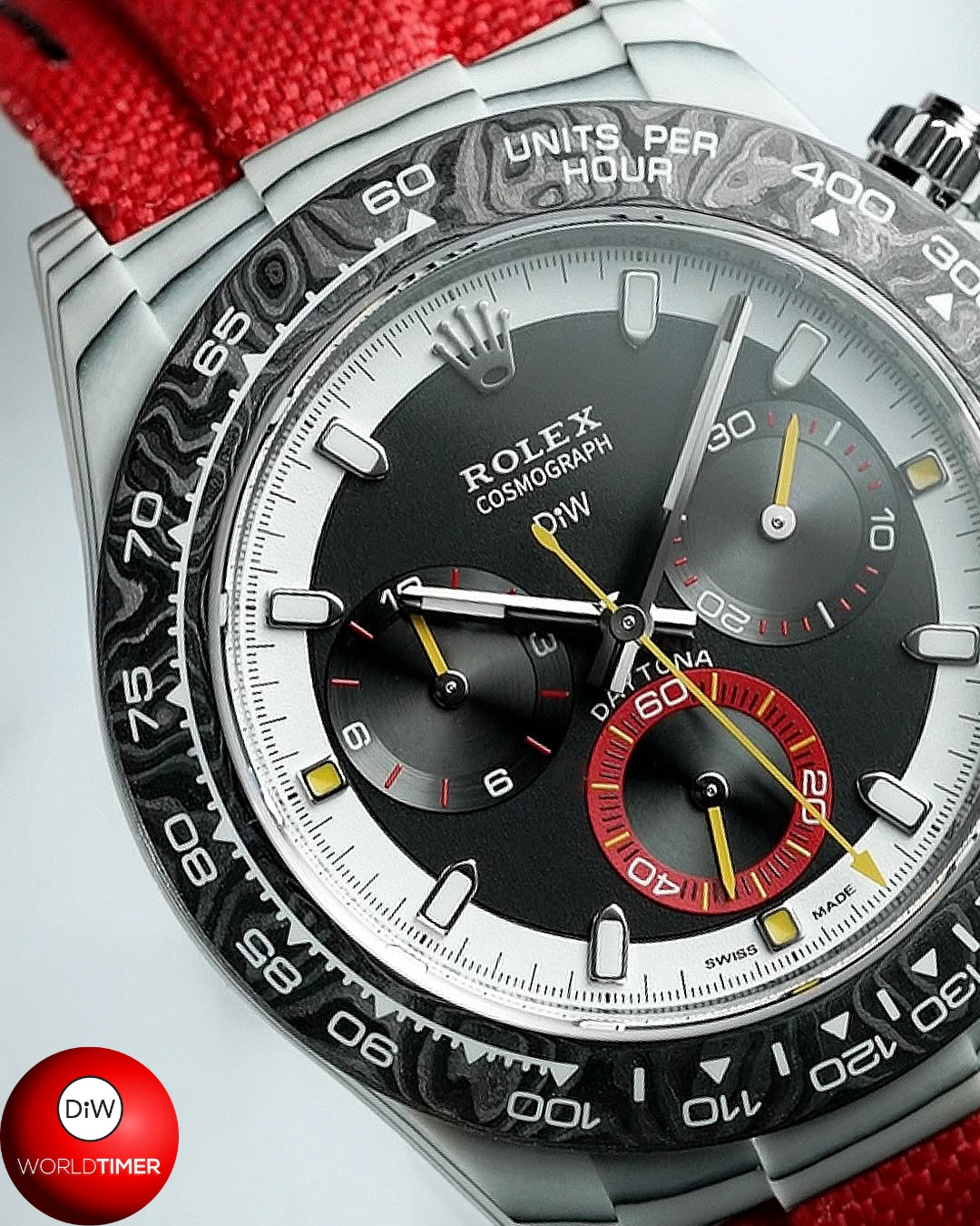 DiW Rolex Daytona CarboQuartz "QUANTUM RACER"