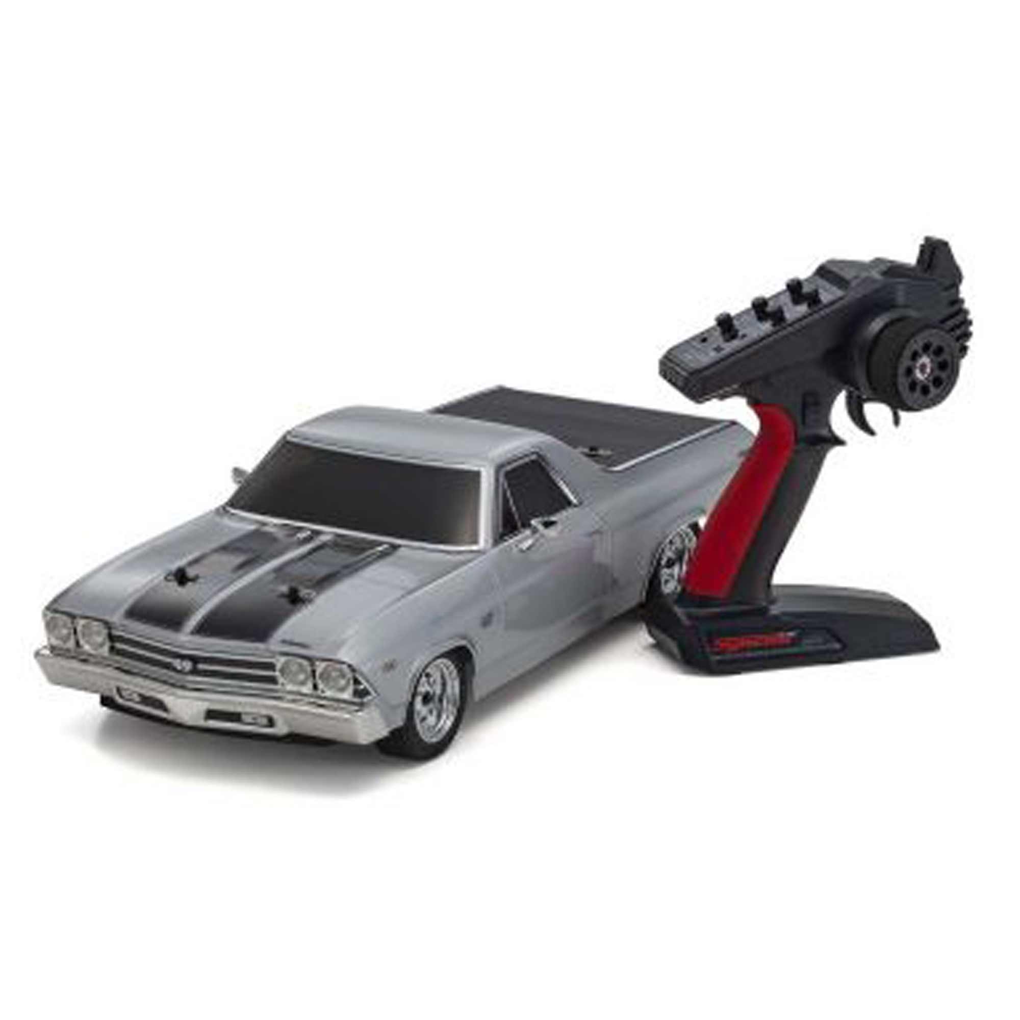 1/10 1969 Chevy El Camino Fazer Mk2 FZ02L Brushed 4x4 On-Road Touring RTR, Cortez Silver