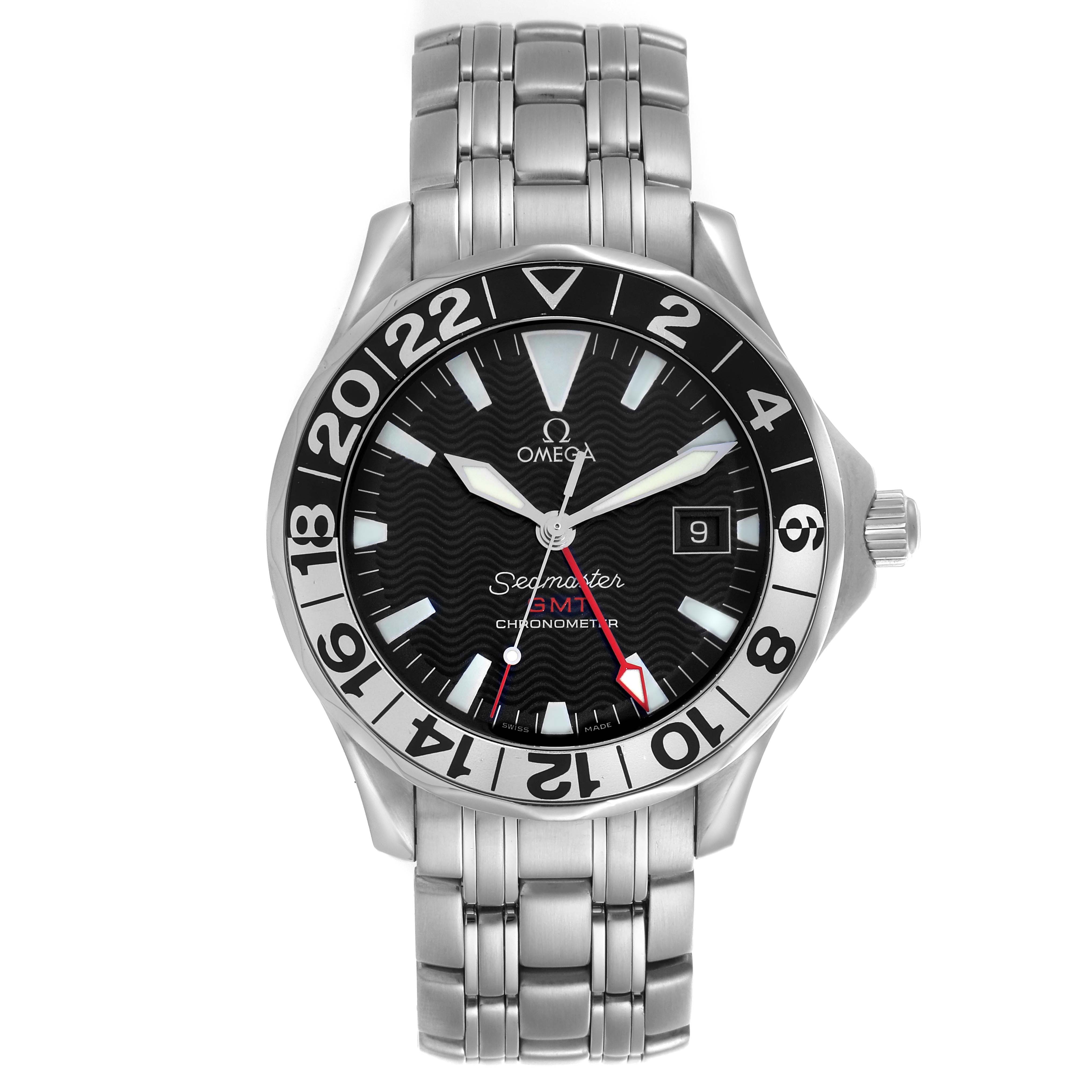 Omega Seamaster GMT 50th Anniversary Steel Mens Watch 41.0 MM 2534.50.00