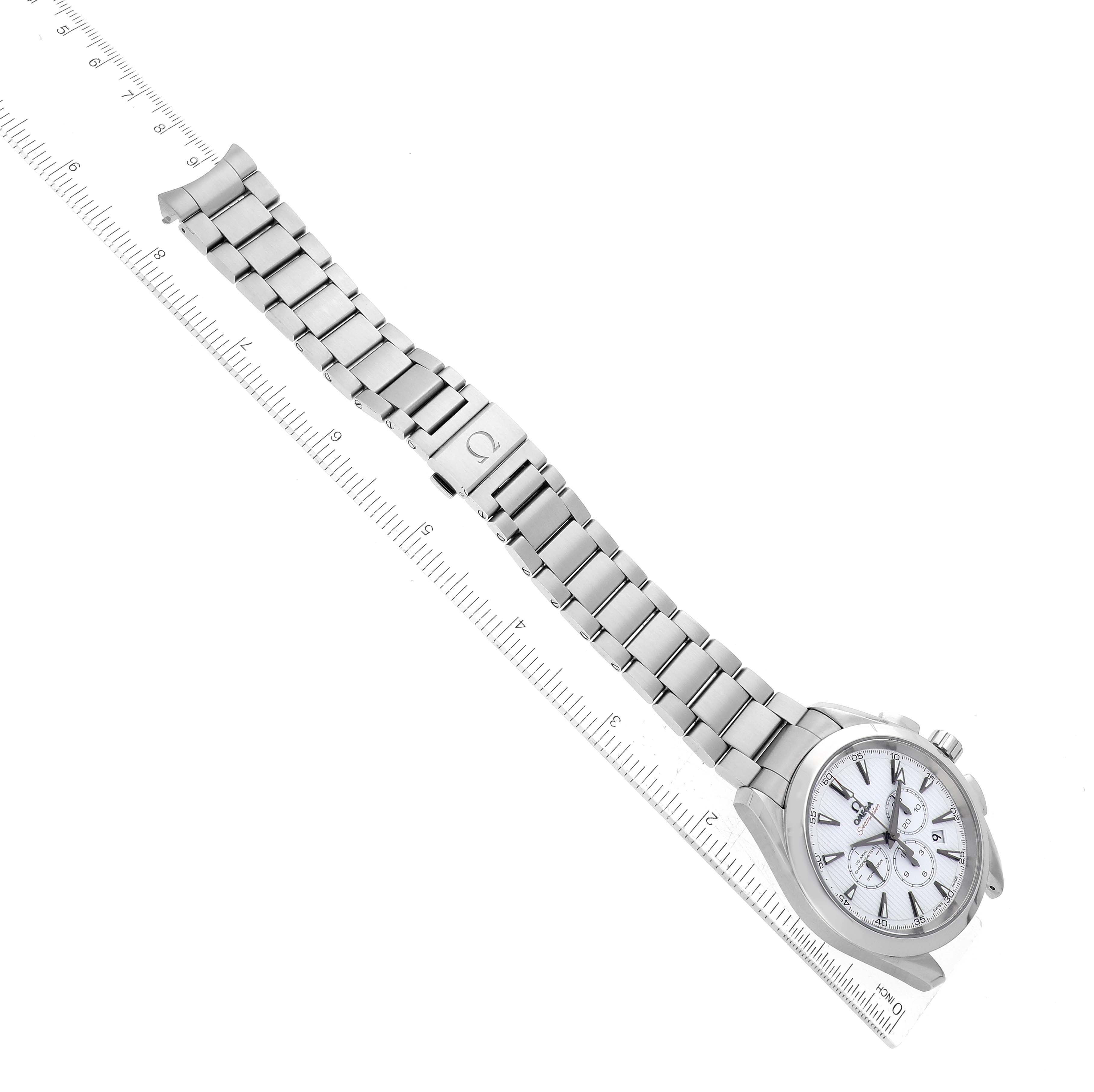 Omega Seamaster Aqua Terra Chrono Steel Mens Watch 44.0 MM 231.10.44.50.04.001