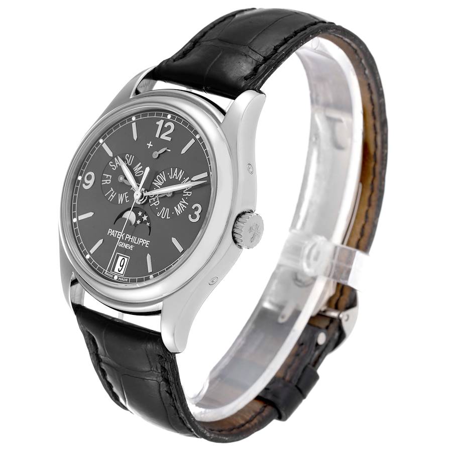 Patek Philippe Complications Annual Calendar White Gold Mens Watch 5146