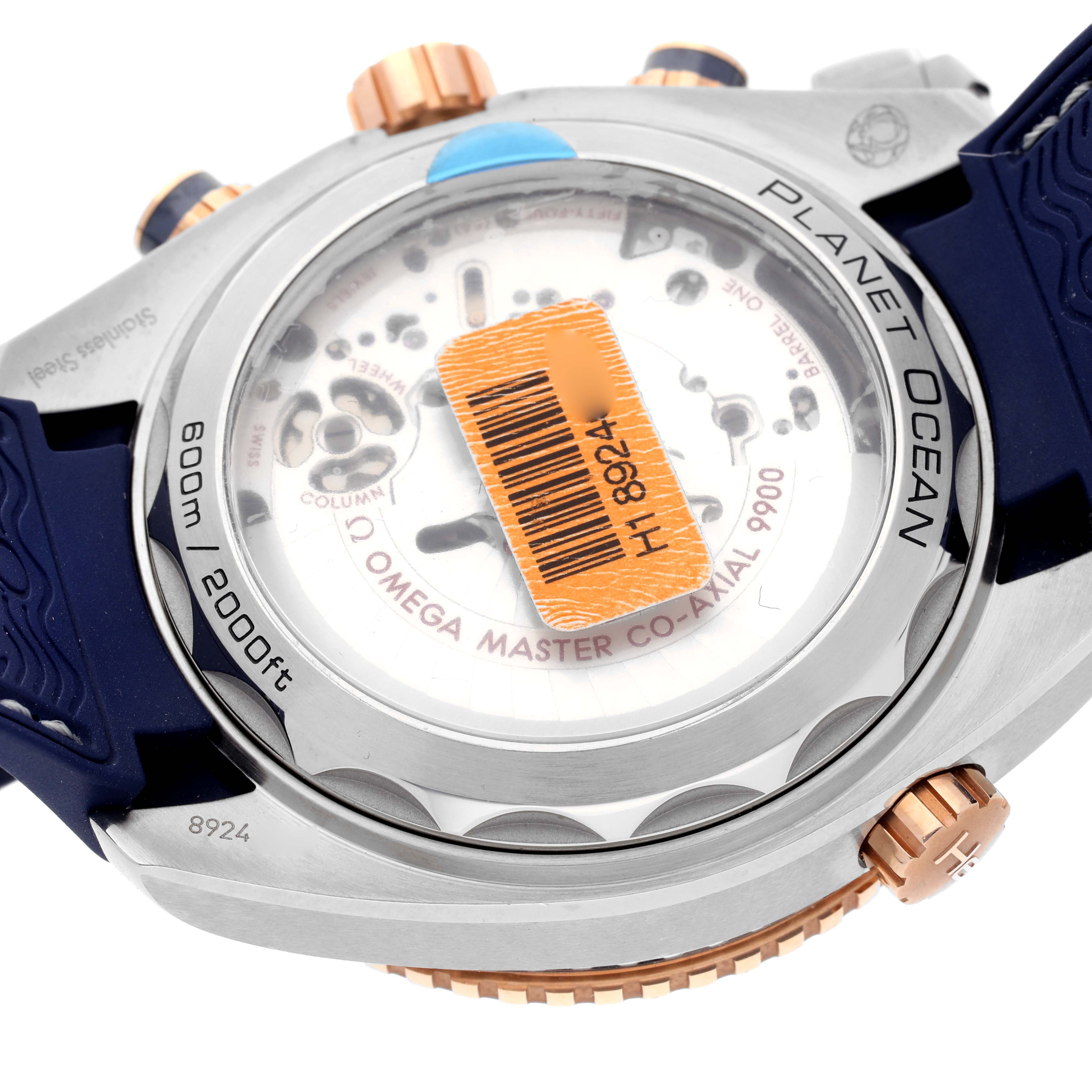 Omega Seamaster Planet Ocean Steel Rose Gold Watch 45.5 MM 215.23.46.51.03.001
