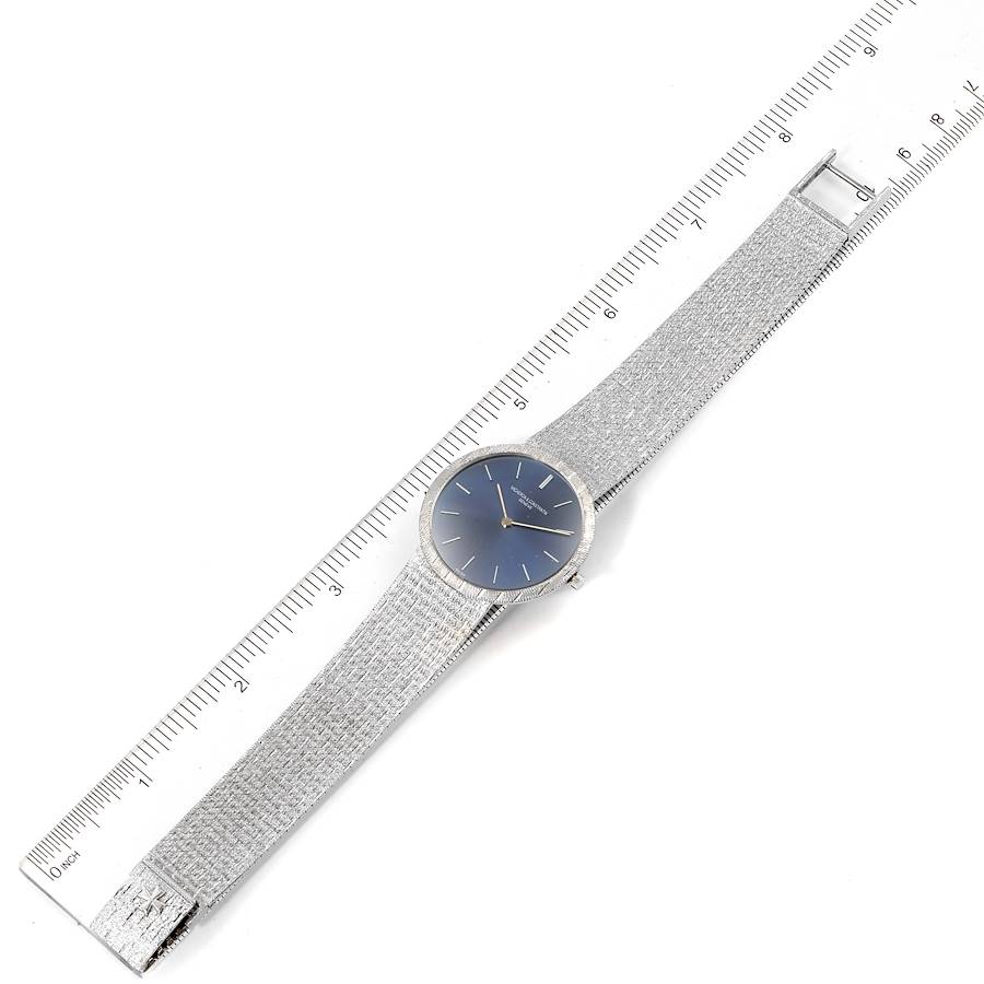 Vacheron Constantin Patrimony White Gold Vintage Mens Watch 6352