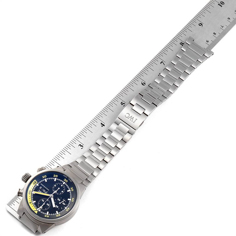 IWC Aquatimer GST Titanium Chronograph Day Date Mens Watch IW371903