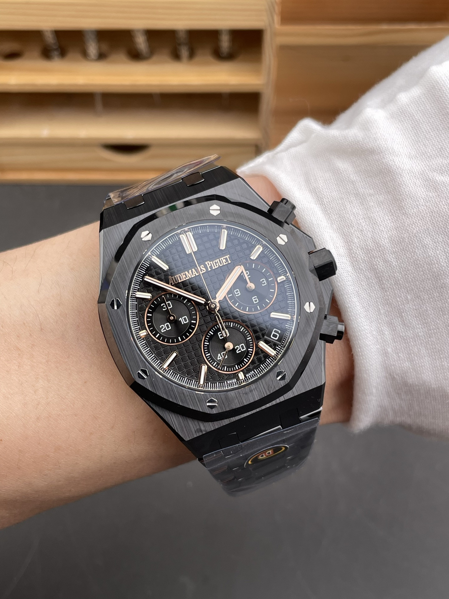Royal Oak 26240 Black Ceramic DDF Factory