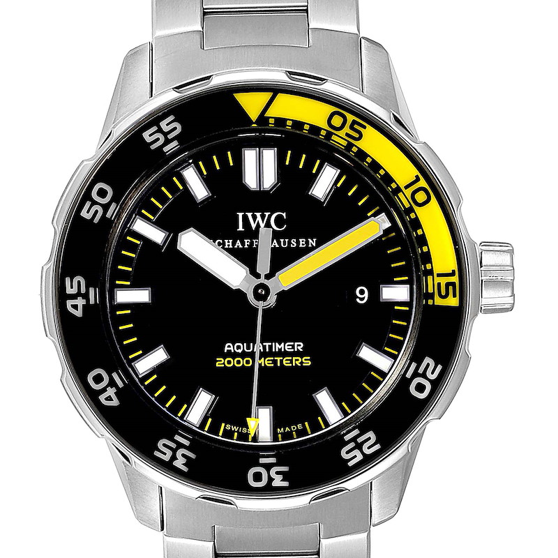 IWC Aquatimer 2000 Automatic Steel Mens Watch IW356801