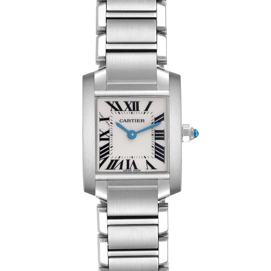 Cartier Tank Francaise Small Steel Ladies Watch W51008Q3