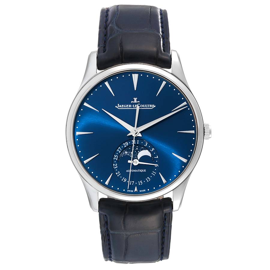 Jaeger LeCoultre Master Ultra Thin Moon Mens Watch 109.8.A5.S Q1368480