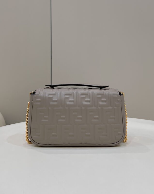 Replica Fendi Baguette Sliding Chain Beige