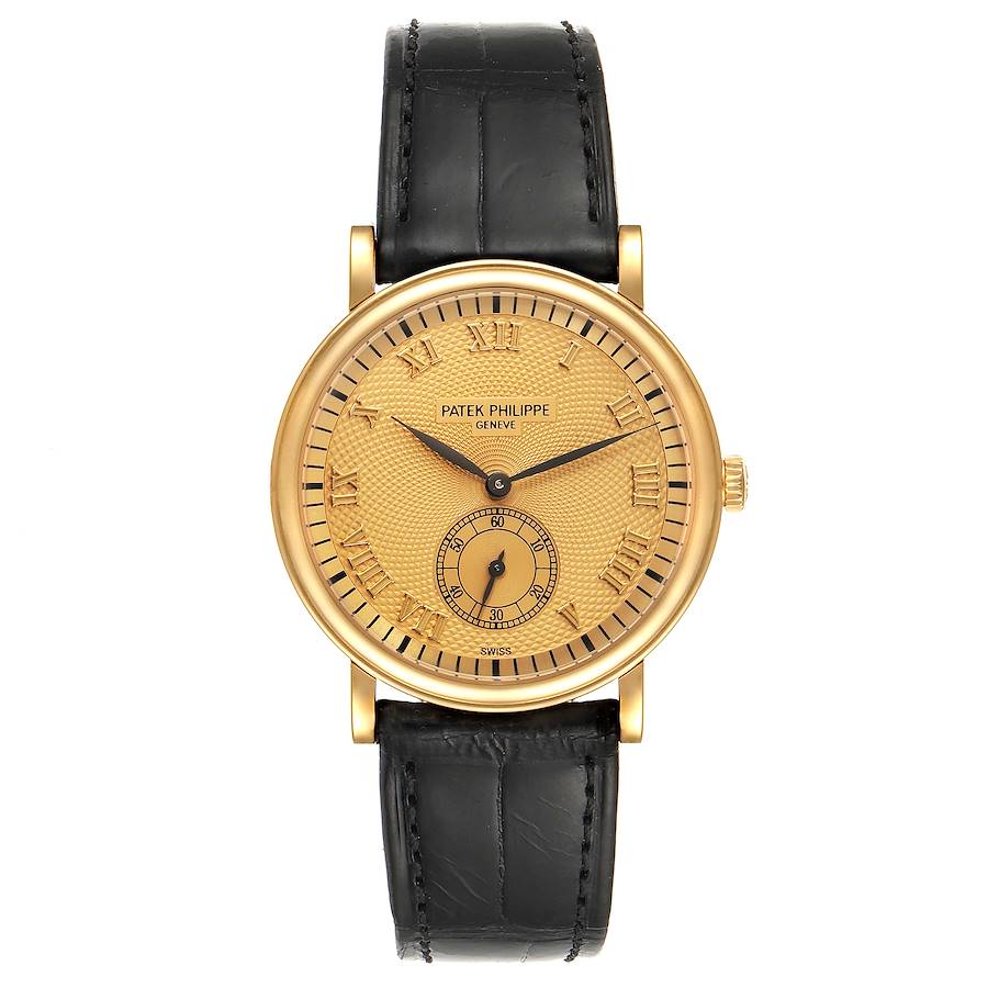 Patek Philippe Calatrava Officier Rose Gold Mens Watch 5022