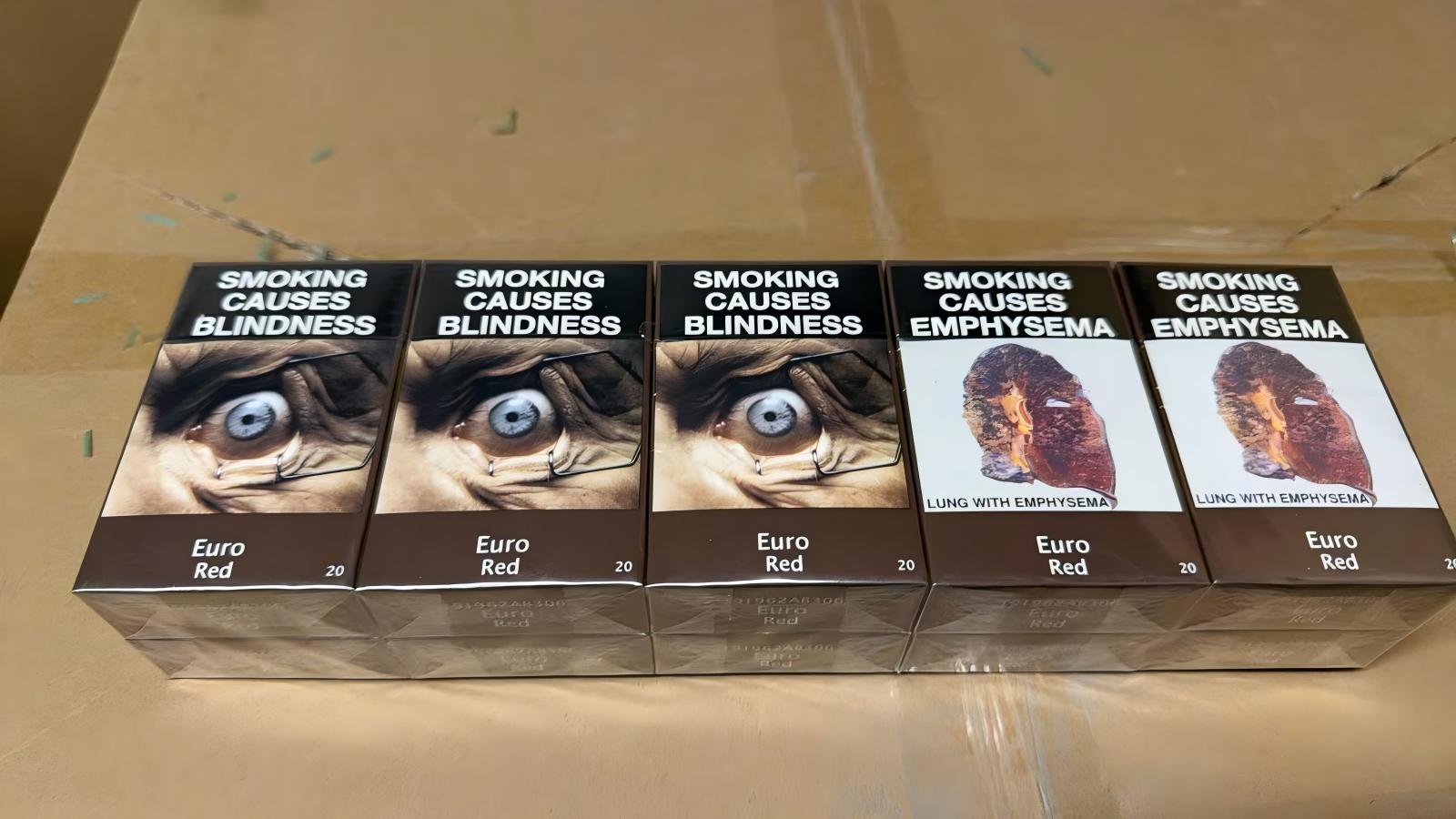 Euro Red Carton