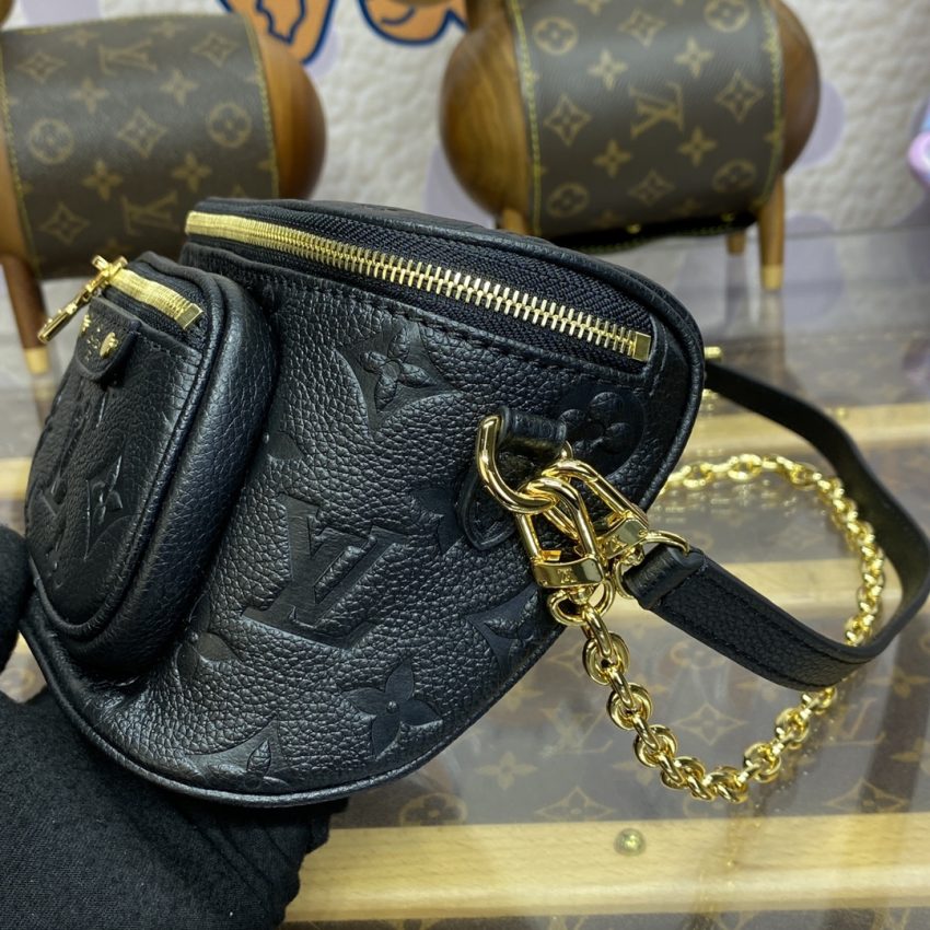 Replica Louis Vuitton Bumbag Mini Full Black