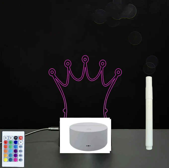 3D Acrylic Board Handwriting Message Board