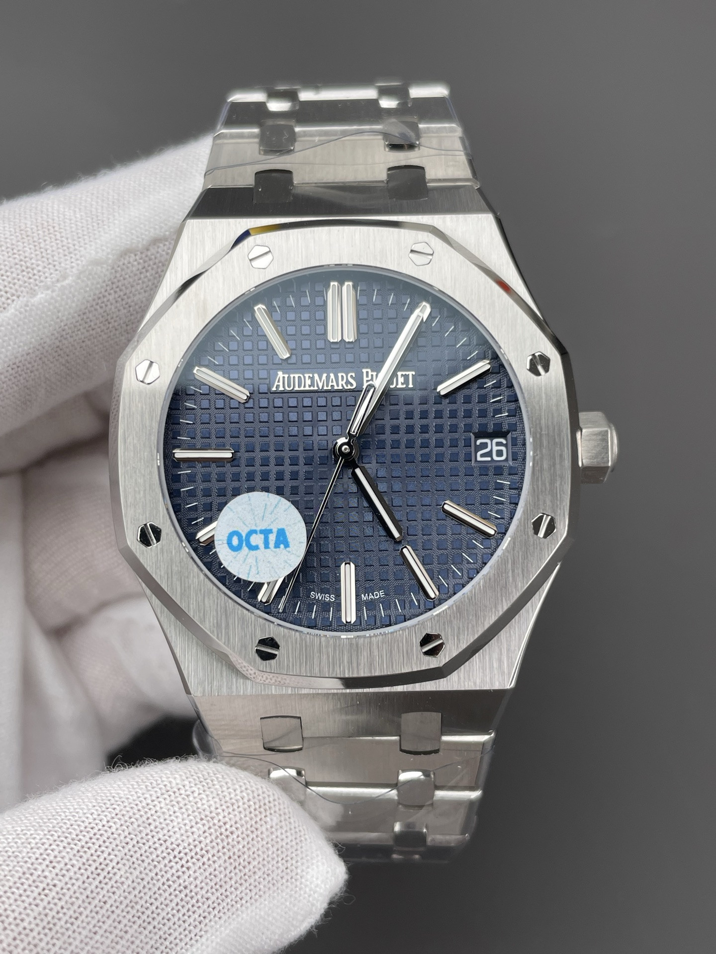 Royal Oak 15510 Blue Dial OCTA Factory