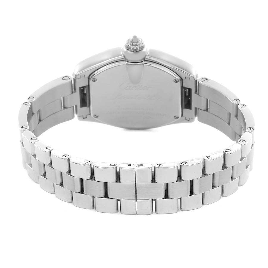 Cartier Roadster Small Silver Dial Steel Ladies Watch W62016V3