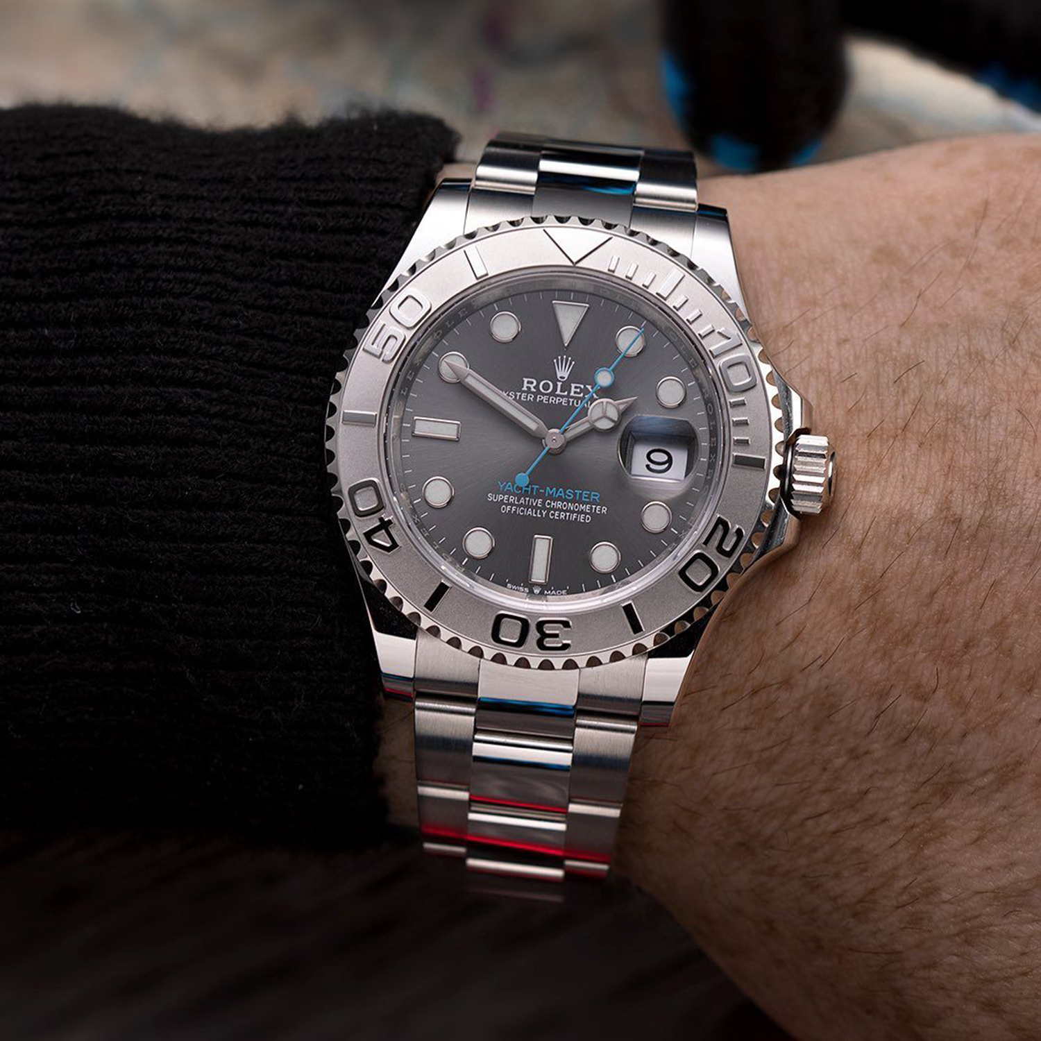 Rolex Yacht-Master 40 Stainless Steel and Platinum 126622 Unworn