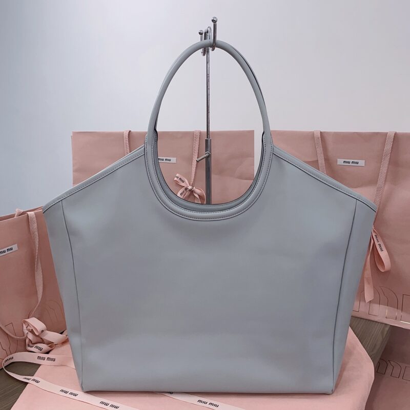 Replica Miu Miu Ivy Tote Grey