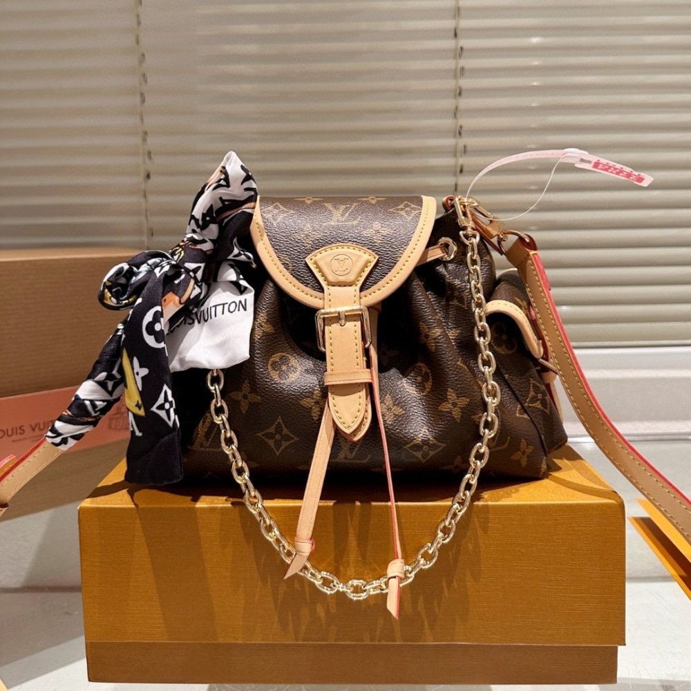 Louis Vuitton Odyssey Bag Monogram Brown 27Cm M25085