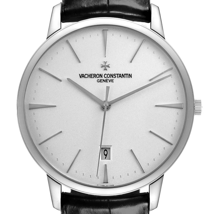 Vacheron Constantin Patrimony 40mm White Gold Mens Watch 85180