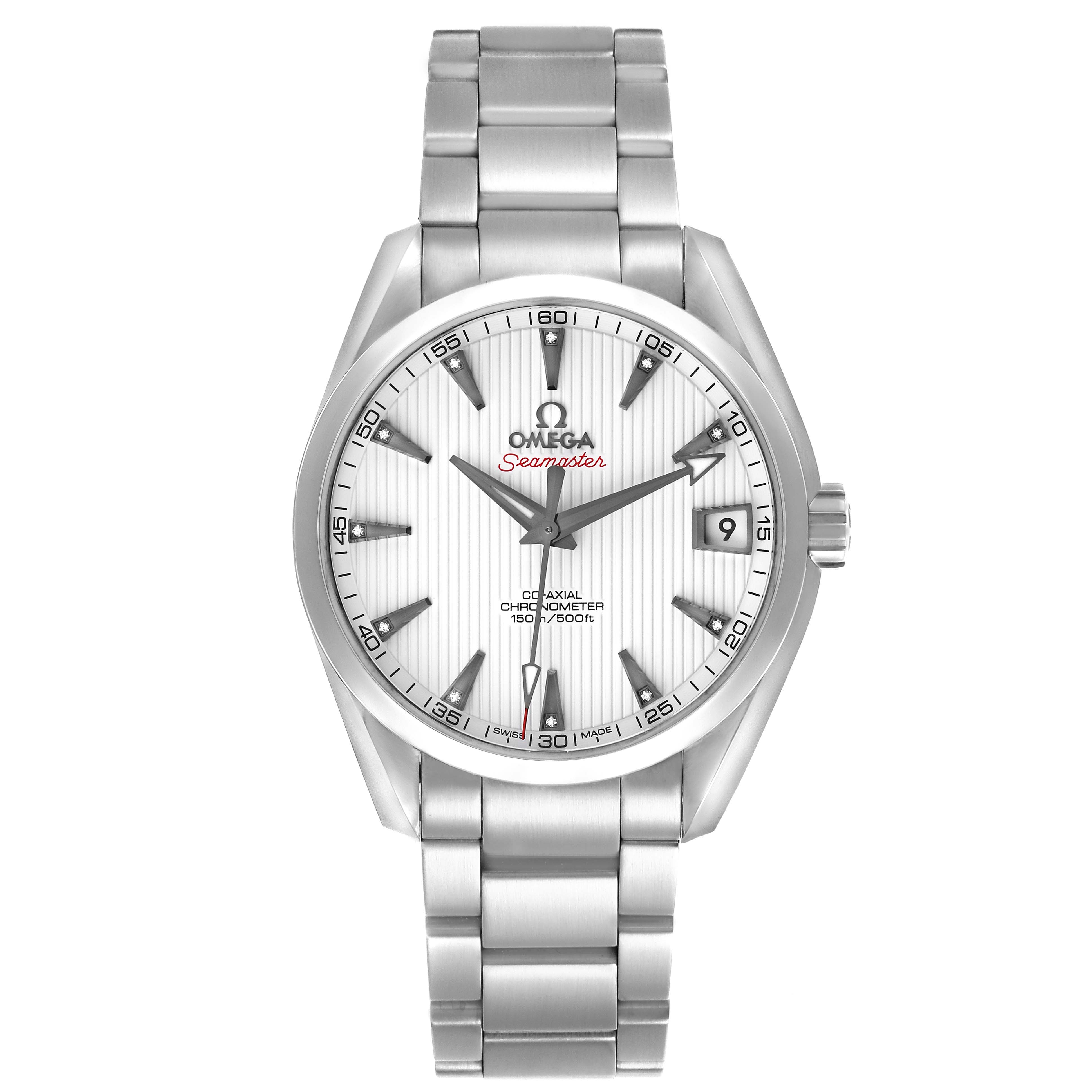 Omega Seamaster Aqua Terra 38.5 Diamond Watch 38.5 MM 231.10.39.21.54.001