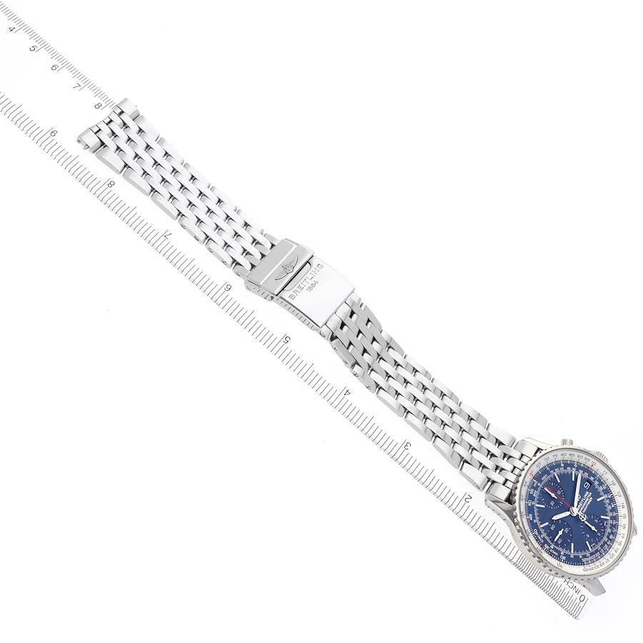 Breitling Navitimer Heritage Blue Dial Steel Mens Watch A13324