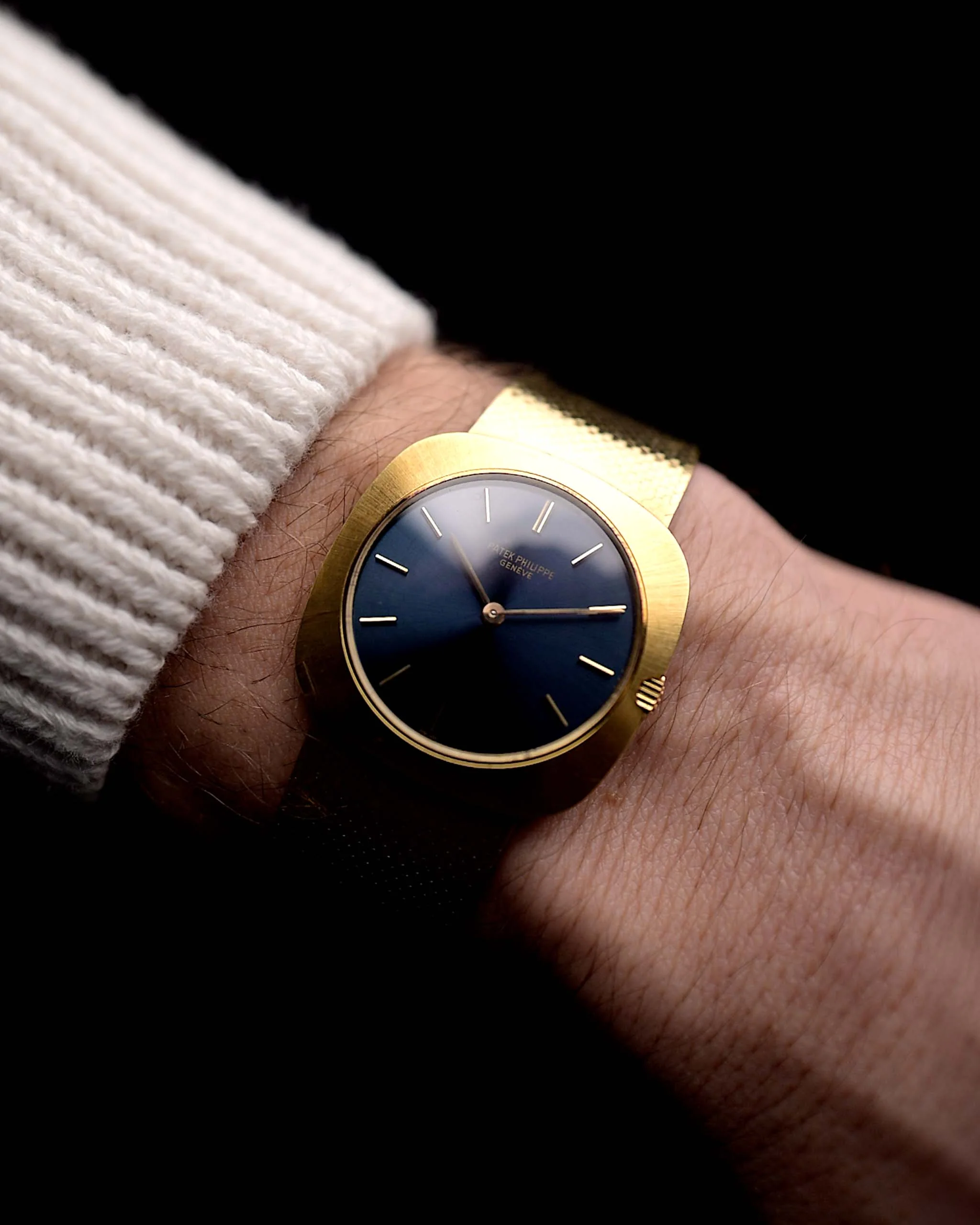 Patek Philippe Square 3543 Blue 1970s