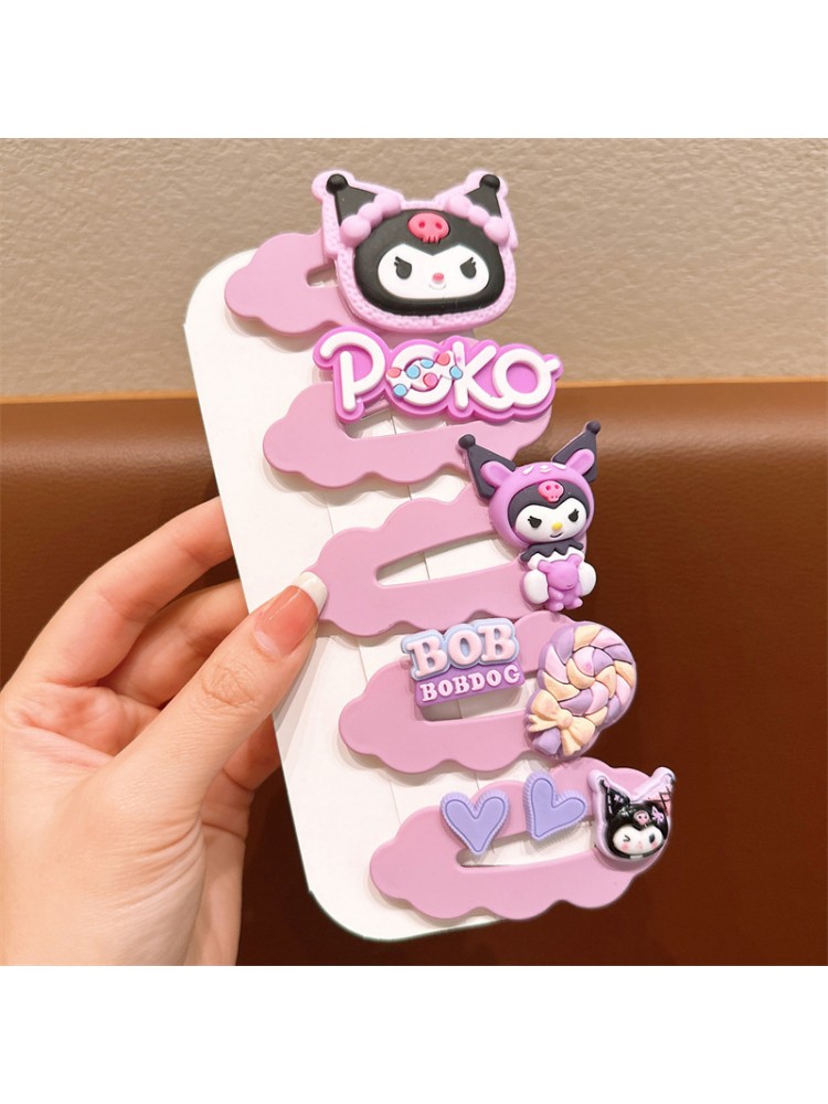 Cartoon Hydrocolloid Wavy Kid Hair Accessories
