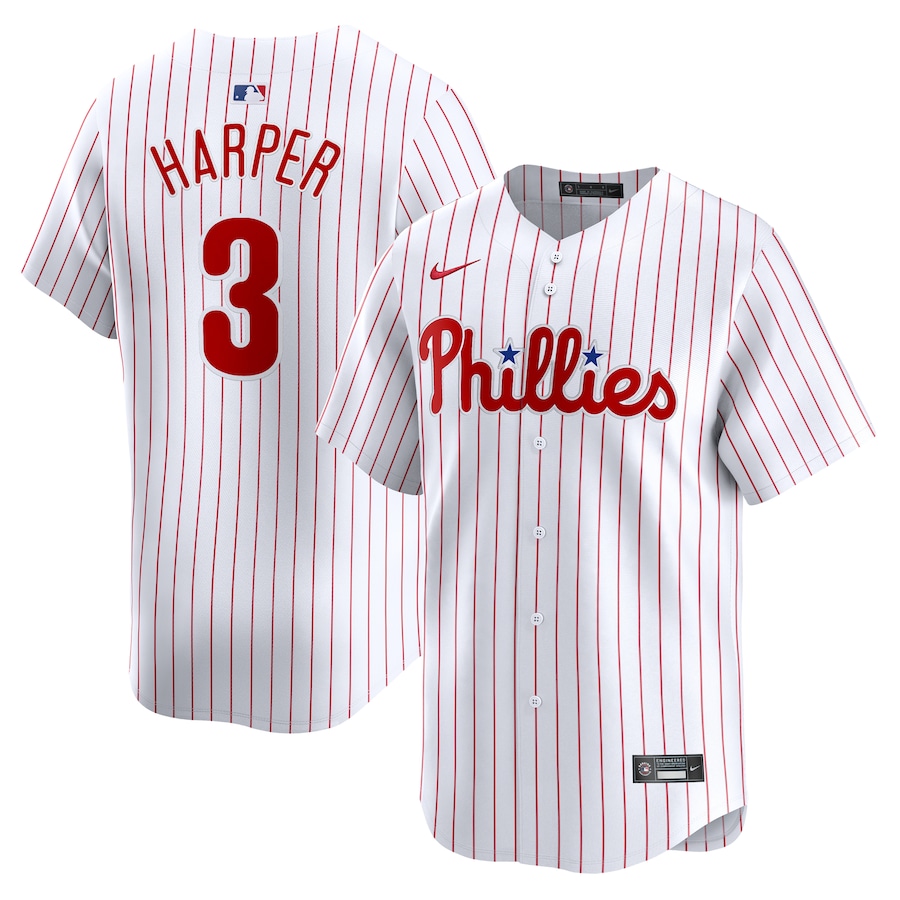 Bryce Harper Philadelphia Phillies Youth Home Limited Player Jersey White