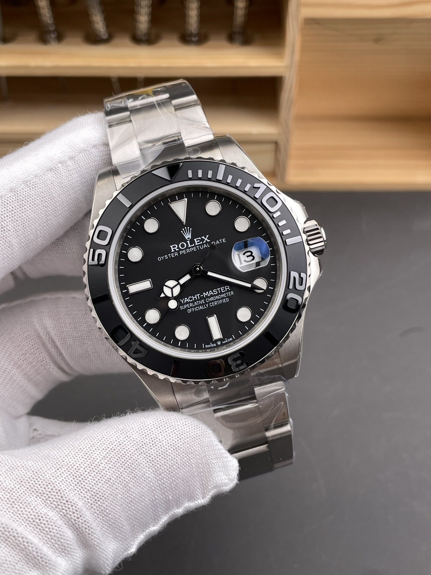 Titanium Yacht-Master Ceramic Bezel EWE Factory