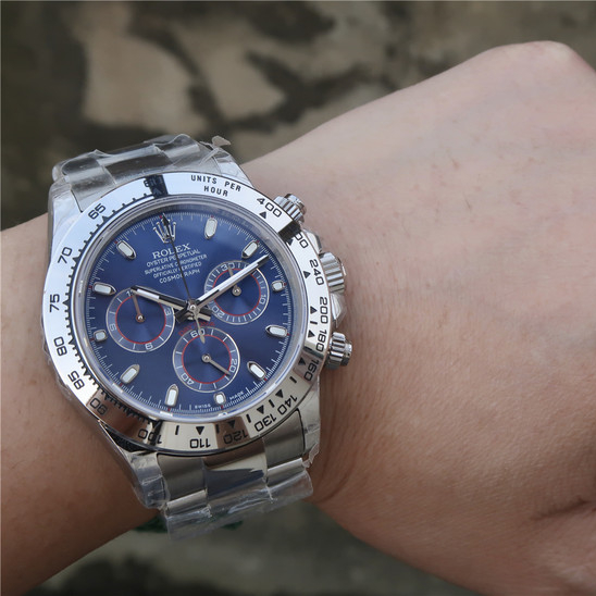 Daytona Pure Silver Multiple Dial Options 40mm