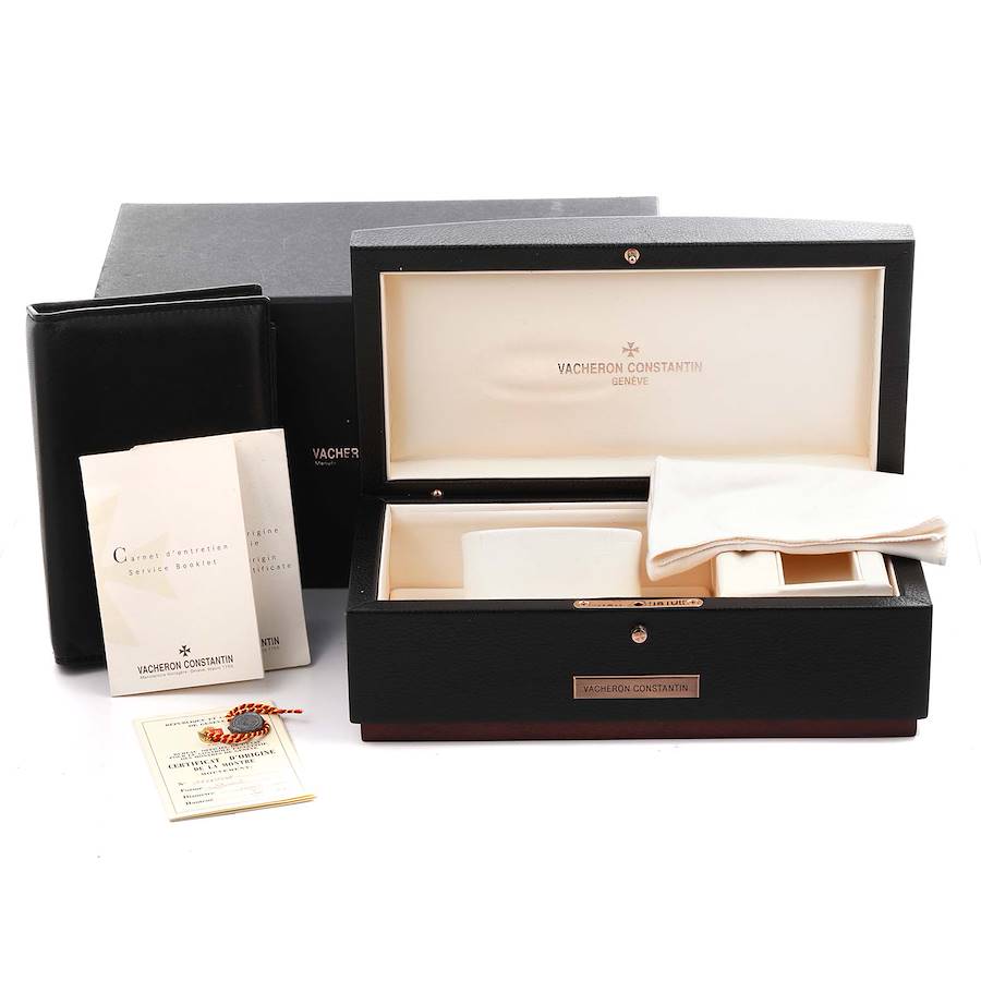 Vacheron Constantin Patrimony 40mm White Gold Mens Watch 85180