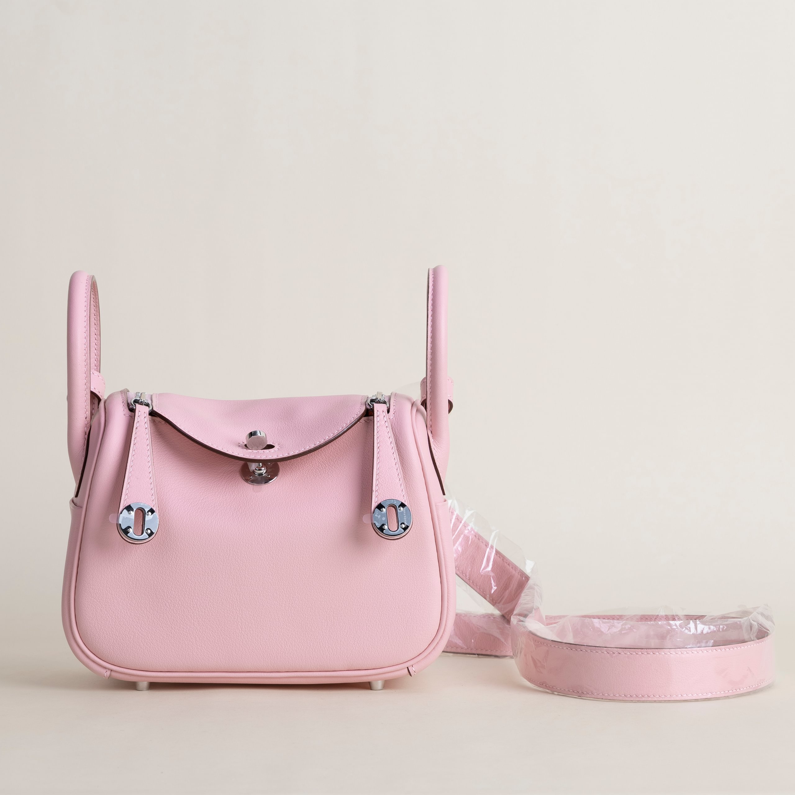 Lindy Mini Swift leather 3Q Rose sakura PHW