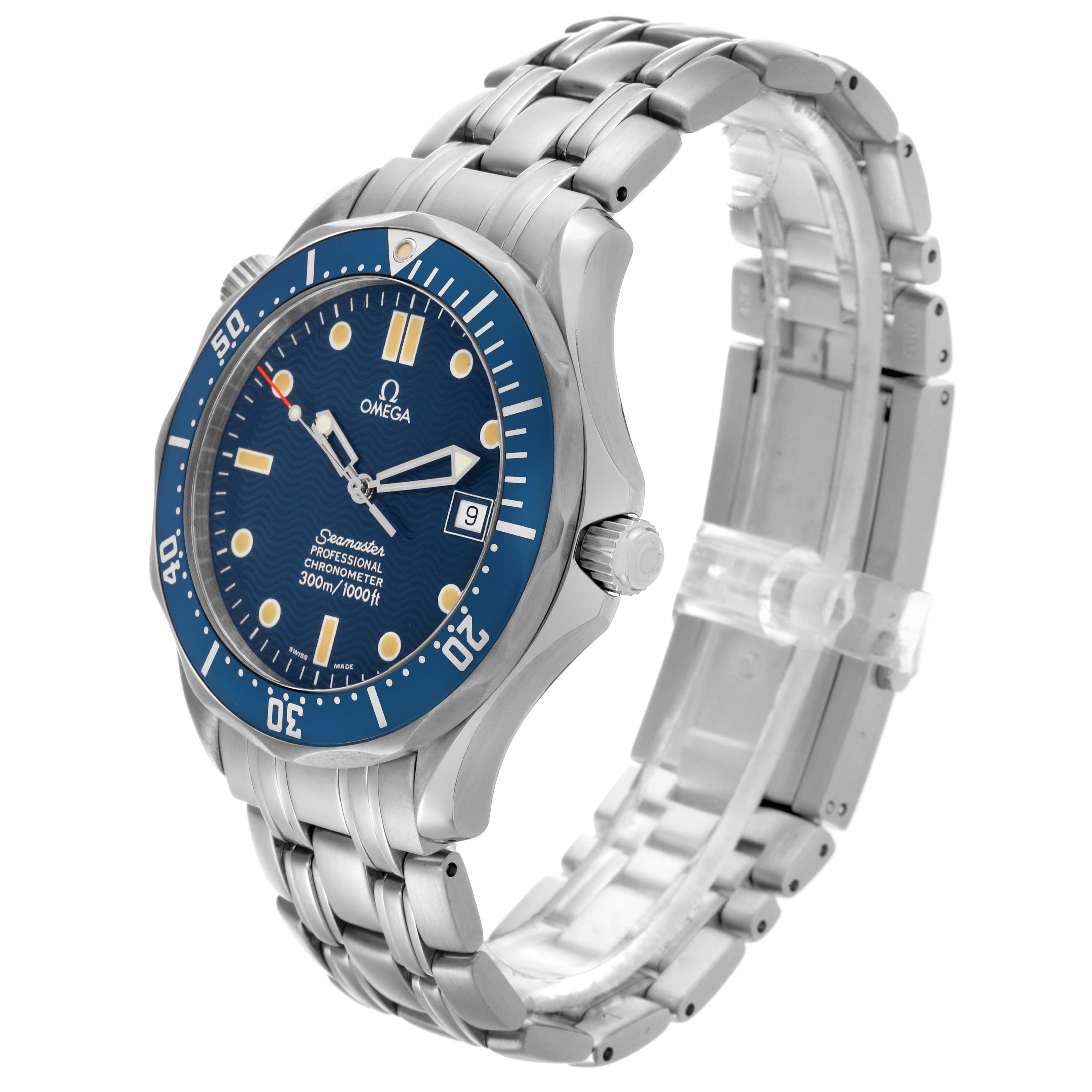Omega Seamaster Diver 300M Blue Dial Steel Mens Watch 41.0 MM 2531.80.00