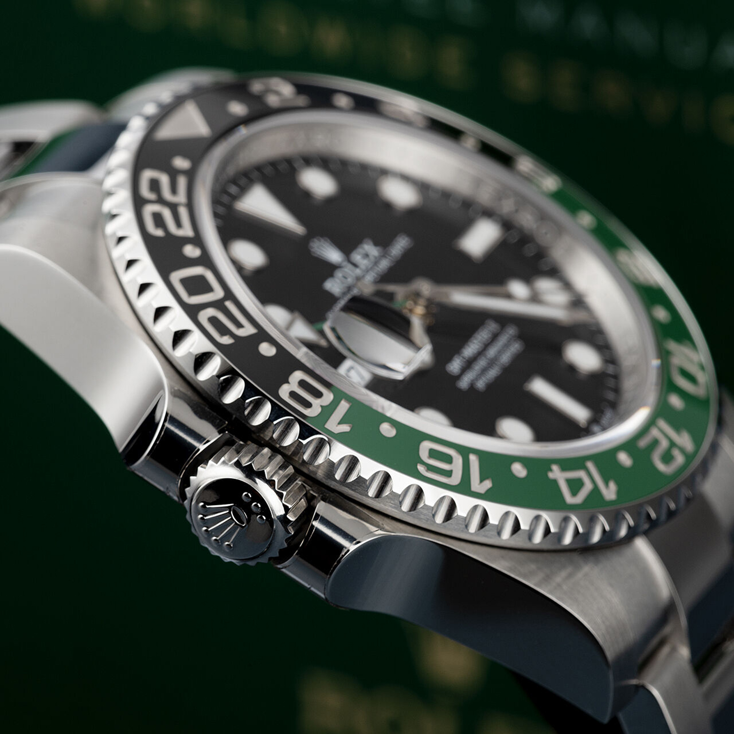 Rolex GMT-Master II Lefty Sprite Green And Black Bezel 126720VTNR-0001/0002 Unworn