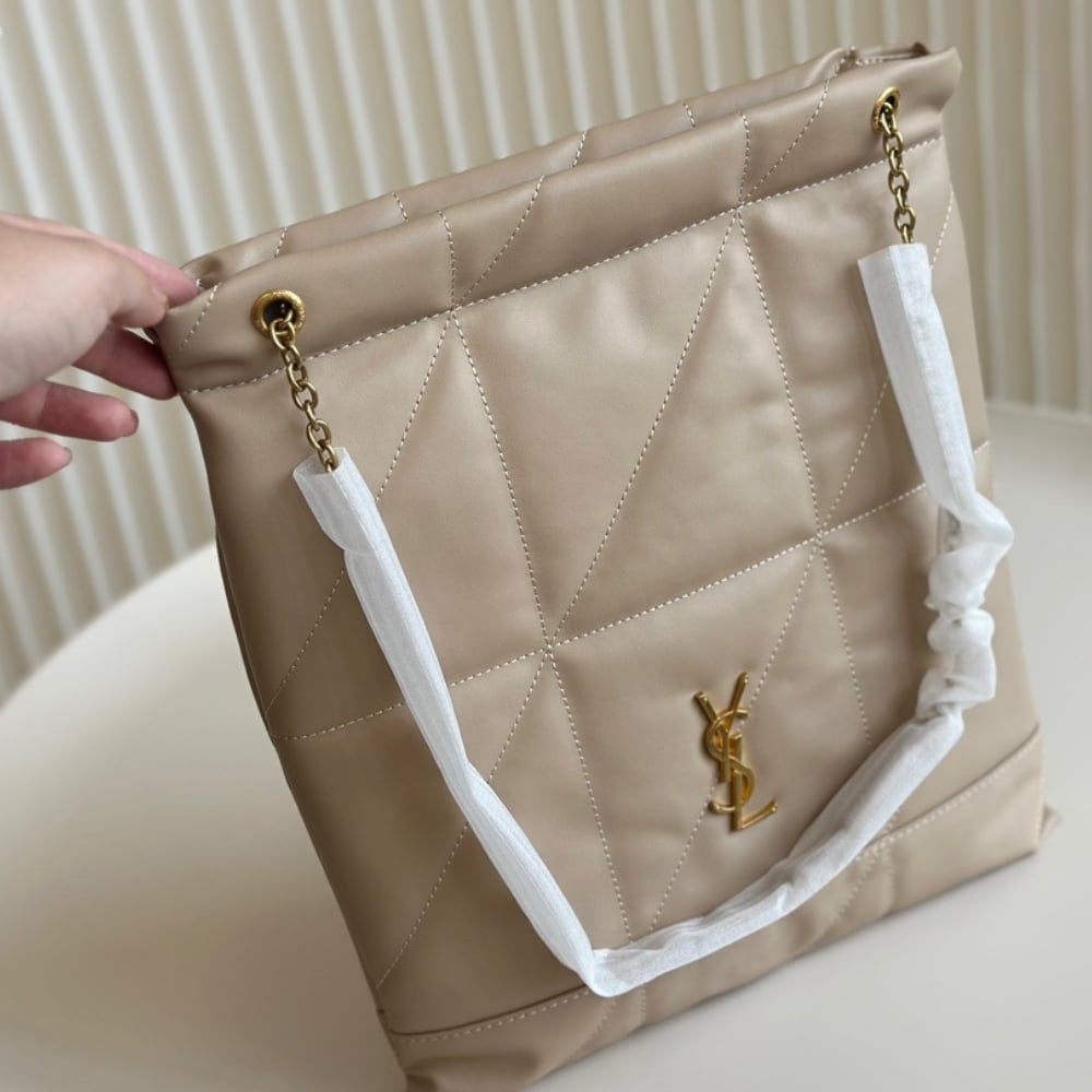 Saint Laurent Jamie 4 3 Pochon In Light Musk 31Cm