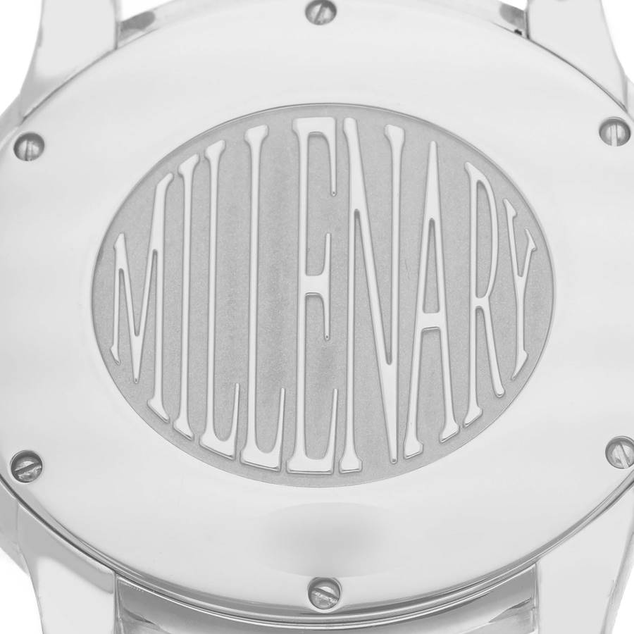 Audemars Piguet Millenary Steel Diamond Ladies Watch 77301ST