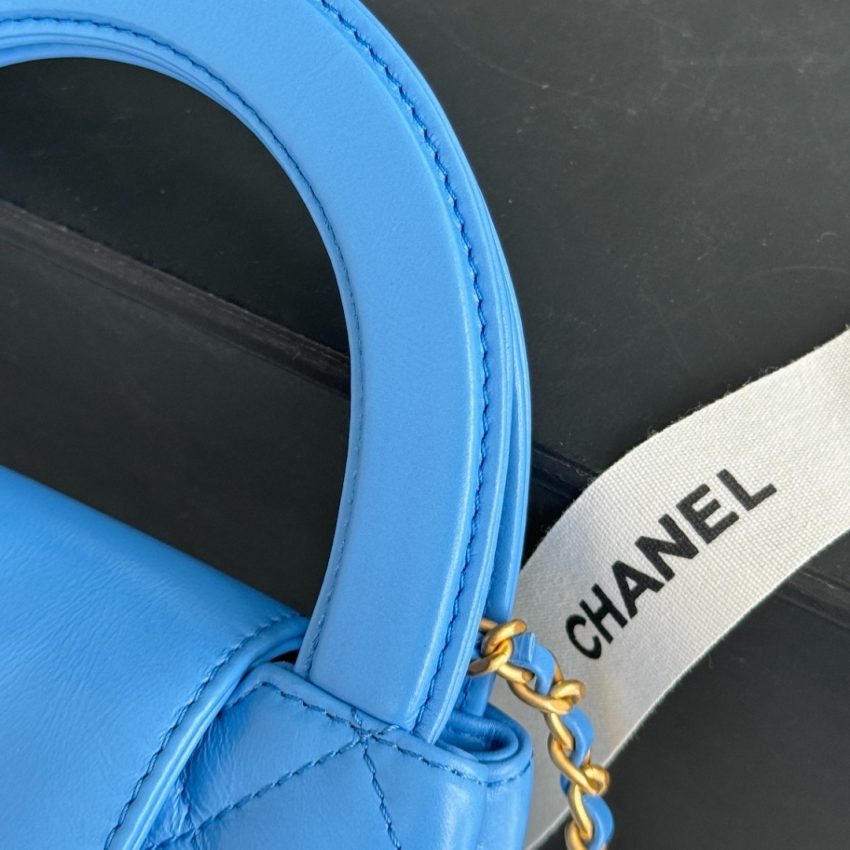 CHANEL 23k Kelly Sky Blue