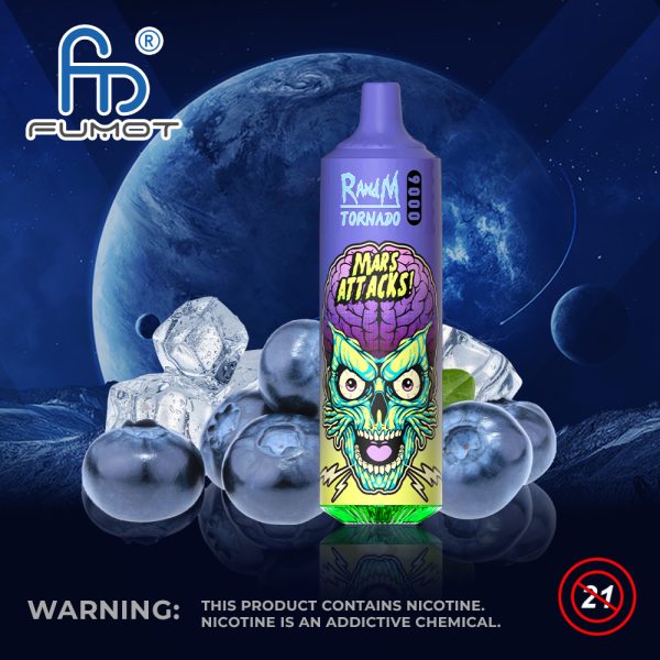 Fumot Tornado – jednorazowy vaporizer na 9000 zaciągnięć