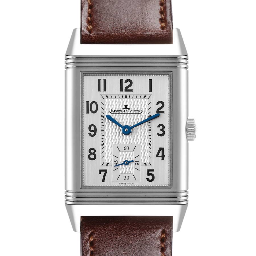 Jaeger LeCoultre Reverso Classic Small Steel Watch 213.8.62 Q2438522