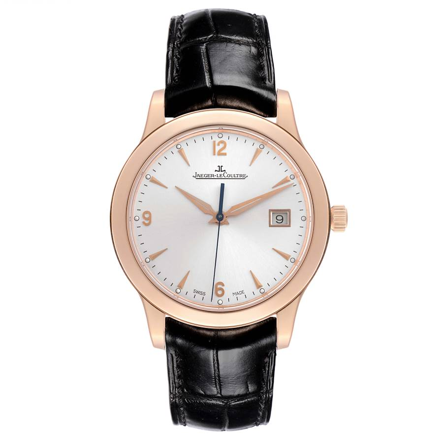 Jaeger LeCoultre Master Control Rose Gold Mens Watch Q1392420