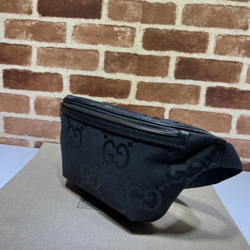Replica Gucci Double G Waist Bag Black