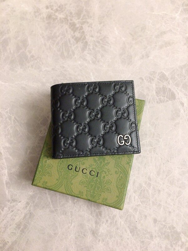 Replica Gucci Marmont GG Wallet Black
