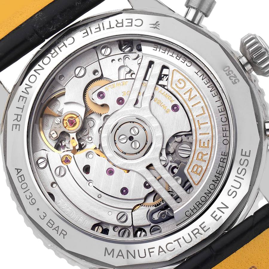 Breitling Navitimer B01 Chronograph 41 Steel Mens Watch AB0139