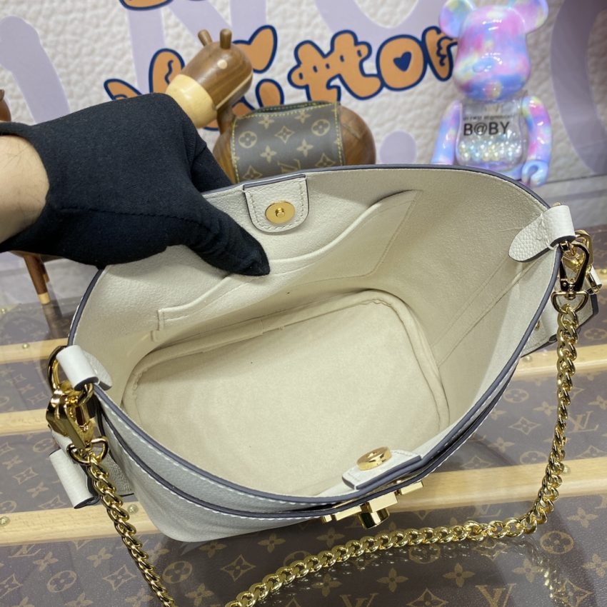 Replica Louis Vuitton Lock And Walk Beige