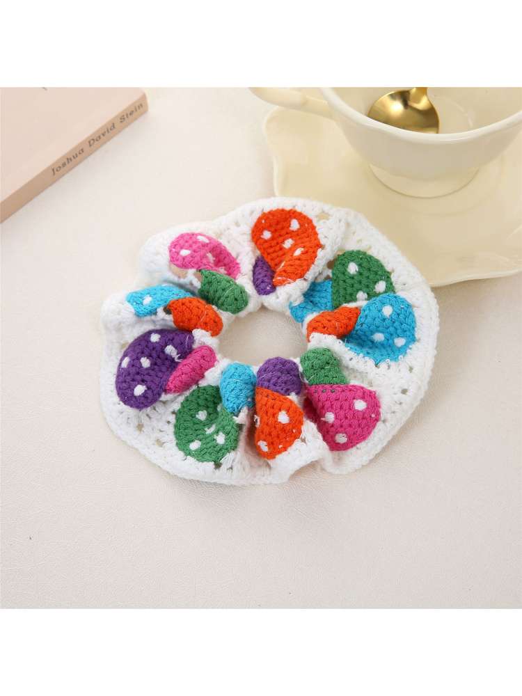 Sweet Patterns Crochet Puffy Hair Tie