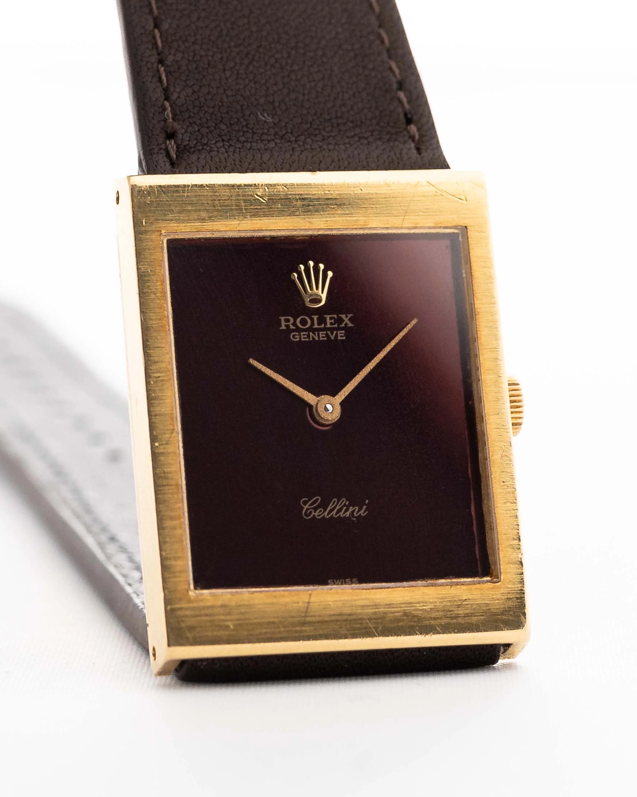 Rolex Cellini 4014 Burgundy 1972