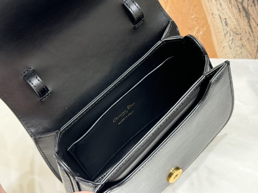 Replica Dior 30 Montaigne Avenue Top Handle Black