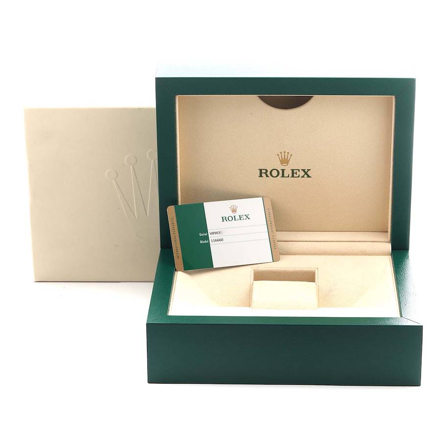 Rolex Seadweller Deepsea Cameron D-Blue Steel Mens Watch 116660