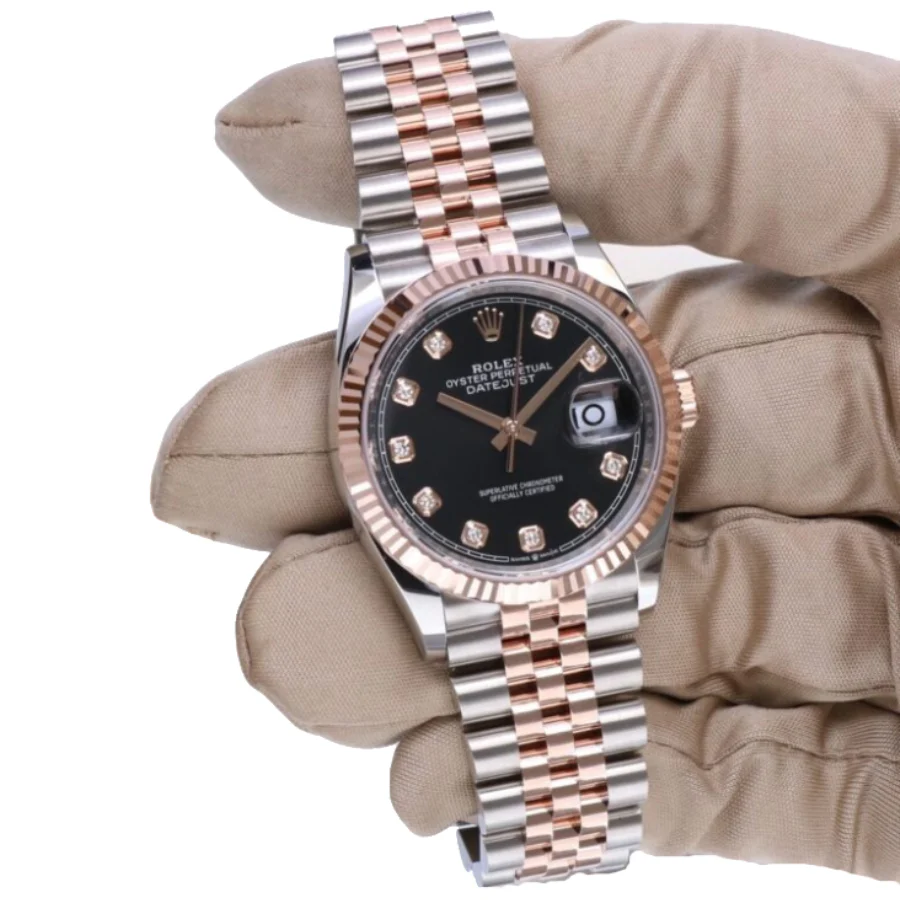 Rolex Datejust Everose Gold 126231 Super Clone